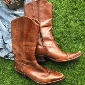 Matisse leather western cowboy boots size 9